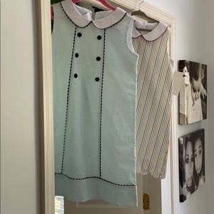 Precious girl’s seersucker dress